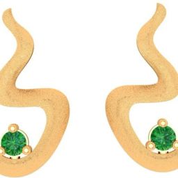 PC Chandra Jewellers Online Exclusive Yellow Gold 14kt Stud Earring-image-15