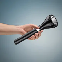 mr.light 2.8Kms Long Range,5000mAh Li-Ion Rechargeable LED Aluminium Torchlight|MRRX6IN Torch image 3
