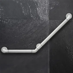 fossa L-Shaped Stainless Steel 110° Anti-Slip Nylon Grip Grab Bar Shower Grab Bar-picture-20