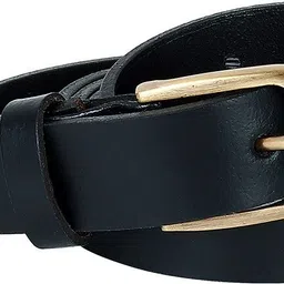 leather world Women Casual, Evening, Formal Black Genuine Leather Belt-picture-4