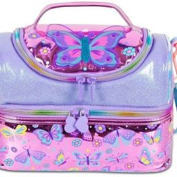 Butterfly Theme Lunch Bag for Girls, Insulated Lunch Bag for Girls Waterproof Lunch Bag-image-9