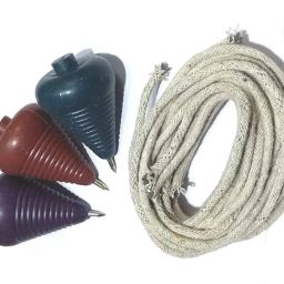 ( Lattu Toys Pack of 3 Pcs ,& Thread + Freecartoon Strike Latto Games Plastic Spinning Lattoo with Thread Size 8/6 cm (( Lattu Toys )),Plastic,Multi-image-3