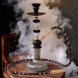 Premium Designer Crystal Style 18 inch Glass Hookah-9