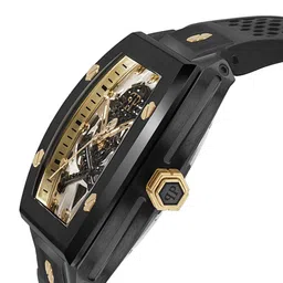 PHILIPP PLEIN Men Printed Dial & Textured Straps Analogue Automatic Watch PWBAA0521 image 2