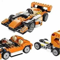 3 in 1 Construction Building Blocks Bricks Toys 119 Pcs-image-81
