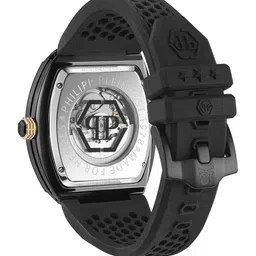 PHILIPP PLEIN Men Printed Dial & Textured Straps Analogue Automatic Watch PWBAA0521 image 3