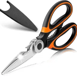 Heavy Duty Sharp Cooking Scissors for Kitchen, Chicken, Fish, Meat, Vegetable Scissors-16