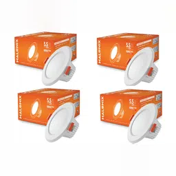 Halonix White 4 Pcs Traditional Spherical Ceiling Lamps-picture-28