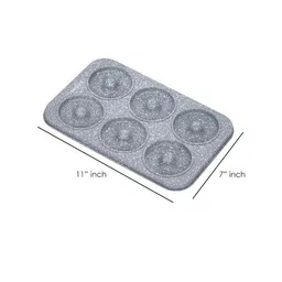 Femora Set Of 2 Grey Non-Stick Coated Doughnut Tray image 3