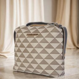 Bagsy Malone Geometric Printed Handheld Bag-image-14