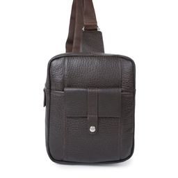 CIMONI Unisex Textured Leather Structured Crossbody Bag-8
