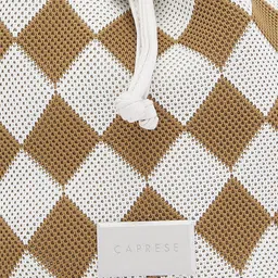 Caprese Geometric Bucket Sling Bag with Cut Work image 2