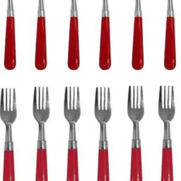 Stainless Steel WITH CRYSTAL Table Spoon Set (Pack of 12) Stainless Steel Ice-cream Spoon, Dessert Spoon, Table Spoon, Salad Spoon Set-25