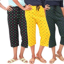 Women Multicolor Capri-image-24