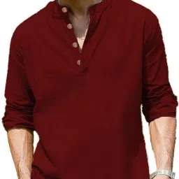 Men Solid Pure Cotton Straight Kurta-image-70