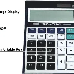 njkh New Check & Correct Basic and Financial Calculator Basic Calculator image 3