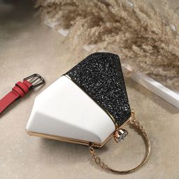 Toobacraft Colourblocked Box Clutch-35
