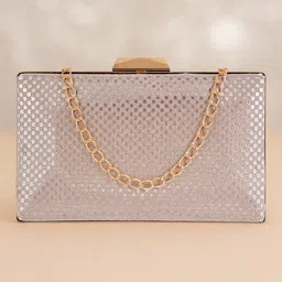 CRUSSET Textured Box Clutch-14