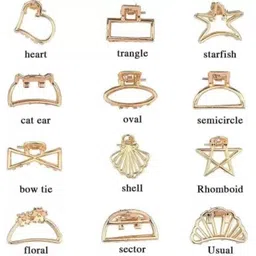 DN Creation Set Of 12 Claw Clip image 4
