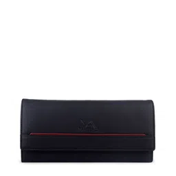 YESSBENZA Women Black & Maroon  Envelope Clutch-picture-8