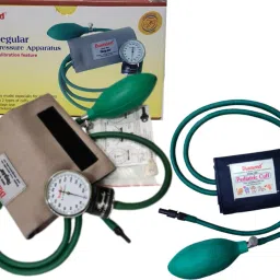 DIAMOND BPDL270 Dial Velcro With Field Calibration Feature with Pediatric Cuff Set- Bp Monitor-28