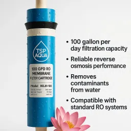 RO Membrane Filter 100GPD Variant-4 Solid Filter Cartridge-1