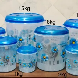 veksin Plastic Grocery Container - 1000 ml, 2000 ml, 3000 ml, 6000 ml, 8000 ml, 12000 ml image 2