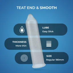 blacknight More Time & Super Dotted Vanilla Flavored Condoms for Men - Honeymoon Set Condom image 4