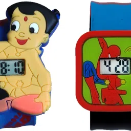 Digital Watch - For Boys & Girls SPIDY & chota Slap Band Watch or Scale Watch-18