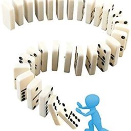 Domino Set - 28 Pieces Double Six | Ivory Dominoes 28 Piece Set Toy in Zipper Bag Case – 6 Dot Dominoes Match & Educational Game Strategy Board Games (Zip Pack)-image-47