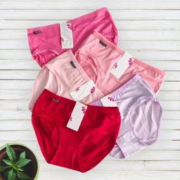 Pack of 5 Women Bikini Multicolor Panty-image-93