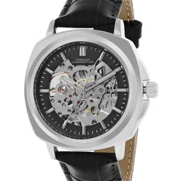 French Connection Men Skeleton Dial & Leather Straps Analogue Automatic Watch FCA07B image 2