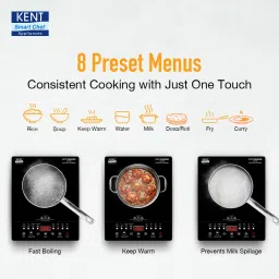 kent 2000 W Induction Cooktop Touch Panel image 3