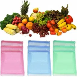 Divya Creation Nylon Fruit & Vegetable Basket-image-4