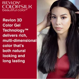 Revlon Set of Colorsilk Hair Color with Keratin - Dark Brown 3N & Free Outrageous Shampoo image 5