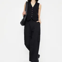 max Solid Women Waistcoat-picture-29