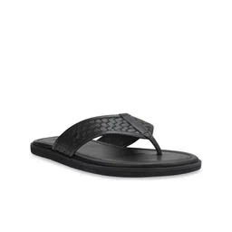 ROSSO BRUNELLO Men Printed Open Toe Flats with Laser Cuts-52