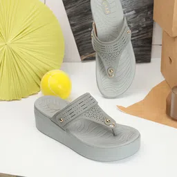 ELLE Perforated Flatform Heels-58
