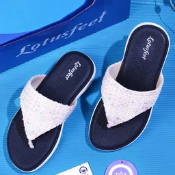 Lotusfeet Block Mules with Laser Cuts-4