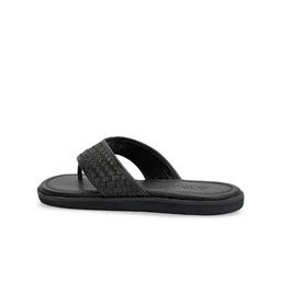 ROSSO BRUNELLO Men Printed Open Toe Flats with Laser Cuts image 3