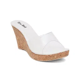 Retro Walk Open Toe Wedge Heels image 3