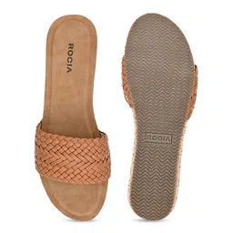 Rocia Textured Open Toe Wedge Heels image 3