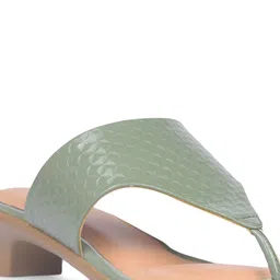 Bata Textured Open Toe Block Heels image 4