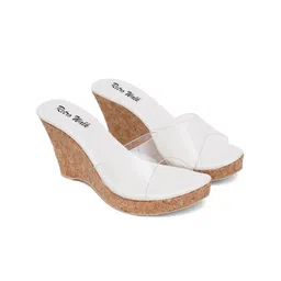 Retro Walk Open Toe Wedge Heels image 2