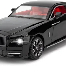 zuuluzrs Rolls Royce Spectre Metal Die Cast Car With Open Door, Light & Sound For Kids image 2