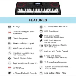 casio CT-X9000IN KH38 Digital Portable Keyboard image 3