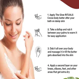 THE GLOW RITUALS Cocoa Body Butter - 100gm image 3