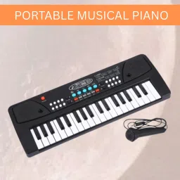 (Piano Keyboard) with Mic/37 Keys 8Rhythms, 8Tones, Portable Electronic ToyC498 (Piano Keyboard) with Mic/37 Keys 8Rhythms, 8Tones, Portable Electronic ToyC498 Analog Portable Keyboard-picture-6