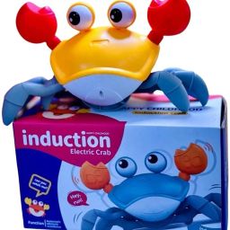 Induction Electric Crab Toy for Kids, Interactive Robotic Toy-image-3