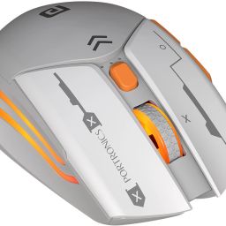 Portronics Vader Max Wireless Mouse, Bluetooth 5.3 & 2.4 GHz, 6 Buttons, 2400 DPI,Ergonomic Wireless OpticalGaming Mousewith Bluetooth-1